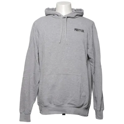 Hoodie (Gray) from Posty Co Cotton, Polyester, Viscose