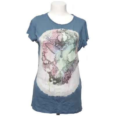 T-shirt (Bleu, Multicolore) de Rude Riders Coton