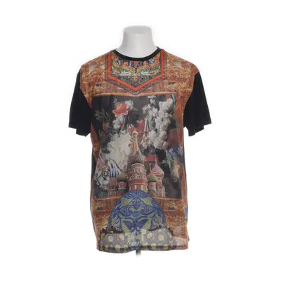 T-shirt (Zwart, Meerkleurig) van Topman Katoen, Polyester