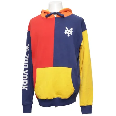 Kapuzenpullover (Blau, Rot, Gelb) von Zoo York Baumwolle, Polyester