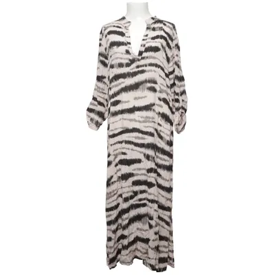Maxi dress (Beige, Black, Gray) from QNUZ Viscose