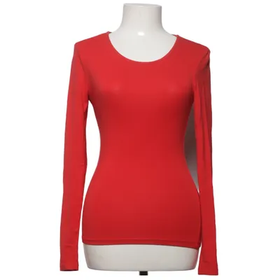 Langarmshirt (Rot) von Amisu Baumwolle, Elasthan, Modal