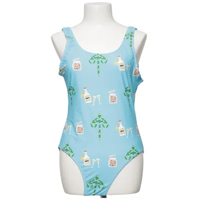 Maillot de bain une pièce (Bleu, Multicolore) de Svensk Husman Élasthane, Polyester