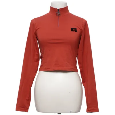 Trainingstop (Rood) van Russell Athletic Katoen, Elastaan