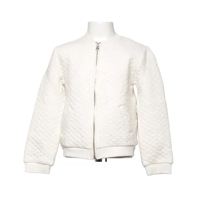 Blouson (Blanc) de Monoprix Kids Coton, Élasthane, Fibre métallique, Polyester