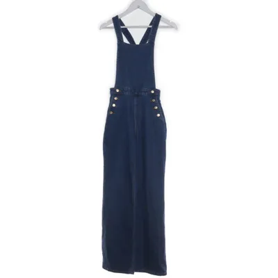 Tuinbroek (Blauw) van s.Oliver Katoen, Polyester, Elastaan