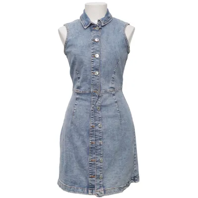 Denim dress (Blue) from Mango Cotton, Elastane