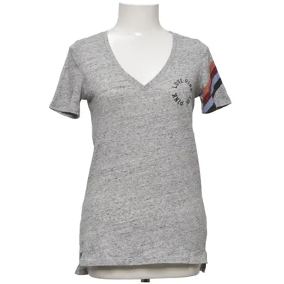 T-shirt (Gris, Multicolore) de Pink Victoria's Secret Coton, Polyester