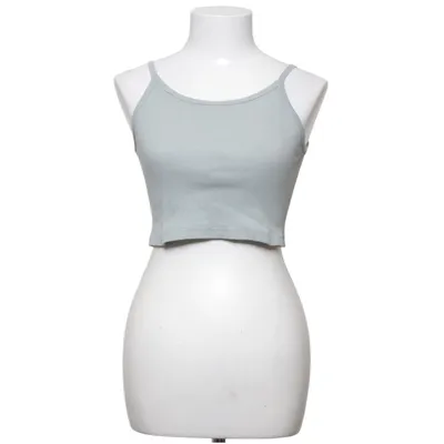 Crop top (Groen) van Brandy Melville Katoen