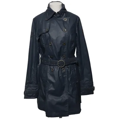 Trench-coat (Bleu) de Dreimaster Coton, Polyester
