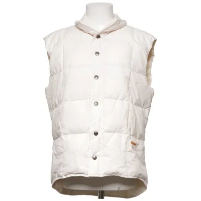 Down vest (White) from Caravan Down, Nylon, Polyester