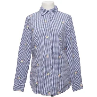 Chemise (Bleu, Blanc, Multicolore) de Punt Roma Coton, Élasthane, Polyamide