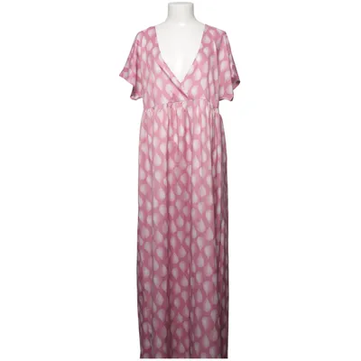 Långklänning (Rosa, Vit) från Misslook