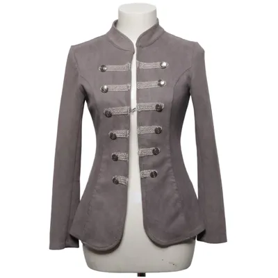 Veste (Gris) de Chica London Élasthane, Polyester