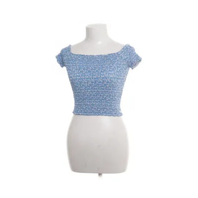 Crop top (Blue, White) from Pacific Republic