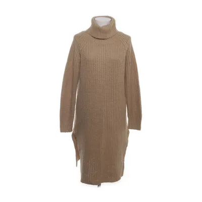 Turtleneck dress (Beige) from Qed London Acrylic, Angora
