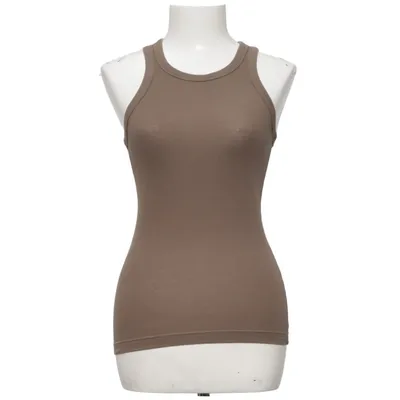 Tank Top (Brown) from Arket Cotton, Elastane