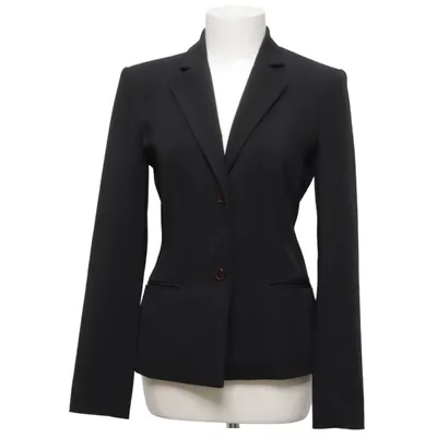 Blazer (Noir) de Zero Basic Élasthane, Polyester