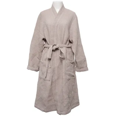Bathrobe (Beige) from Damella Cotton