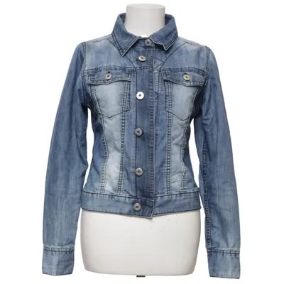 Spijkerjas (Blauw) van Okay Katoen, Polyester