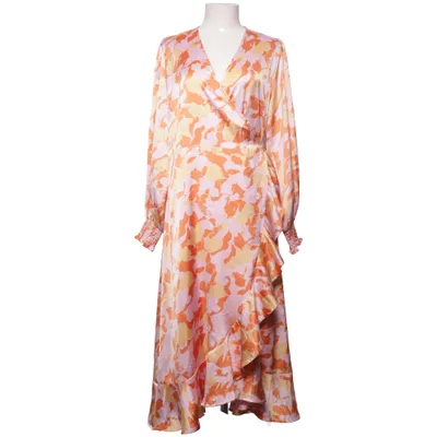 Omlottklänning (Rosa, Gul, Orange, Flerfärgad) från Neo Noir Polyester
