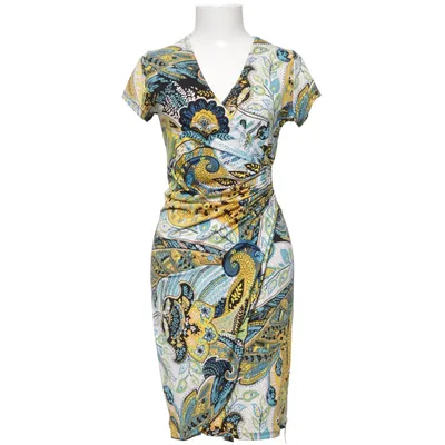 Kleid (Gelb, Blau, Mehrfarbig) von Revdelle