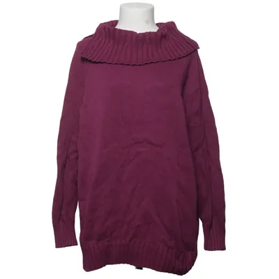 Polotröja (Lila) från Sheego Casual Akryl, Bomull