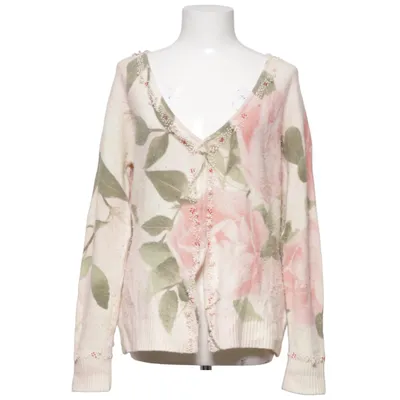 Cardigan (Beige, Rose, Vert) de Oui Moments Angora, Élasthane, Polyamide, Laine