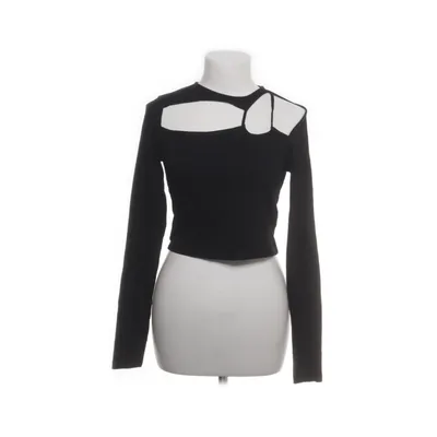Top (Zwart) van Edited Elastaan, Viscose