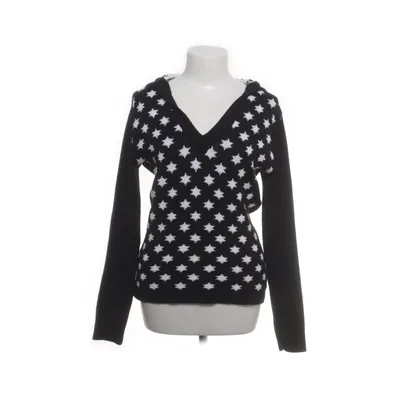 Capuchon sweater (Zwart) van Fix Acryl, Elastaan