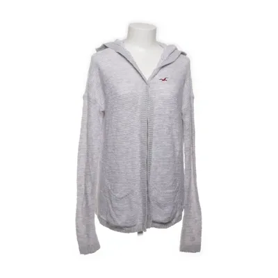 Cardigan (Grå) fra Hollister Akryl, Bomuld
