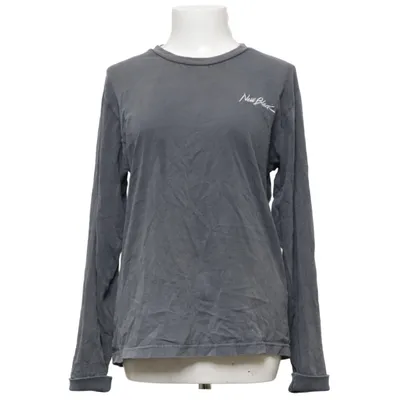 T-shirt à manches longues (Gris) de New Black Coton