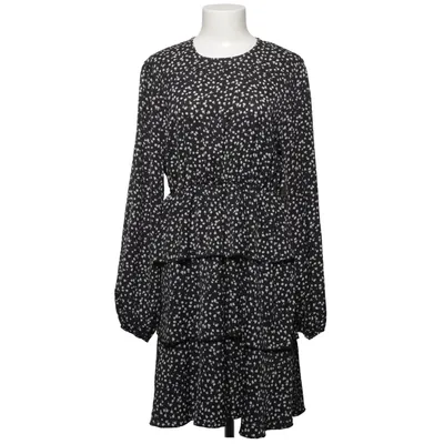 Klänning (Svart, Vit, Flerfärgad) från Shein Elastan, Polyester