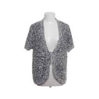 Cardigan (White, Gray) from Canda C&A Acrylic, Metallic fiber, Polyamide, Polyester