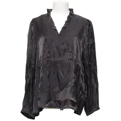 Blouse (Zwart) van Fransa Polyester, Viscose