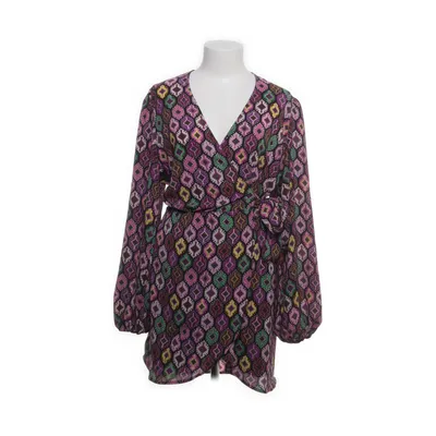 Wikkeljurk (Zwart, Meerkleurig) van Refined Department Polyester, Elastaan