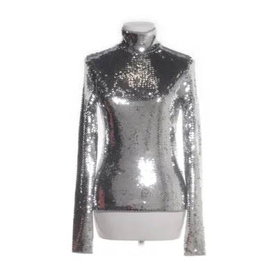 Top (Zilver) van Rabanne x H&M Elastaan, Polyester