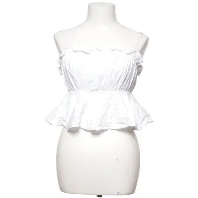 Tube top (Wit) van Chiquelle Katoen