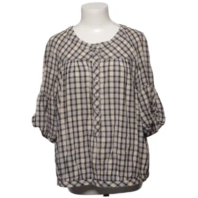 Blus (Beige, Svart) från Number One Bomull