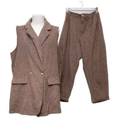 Set (Braun, Mehrfarbig) von Shein Curve Polyester, Wolle