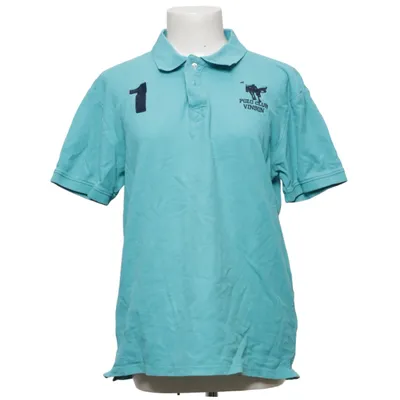 Poloshirt (Blauw) van Vinson Polo Club Katoen