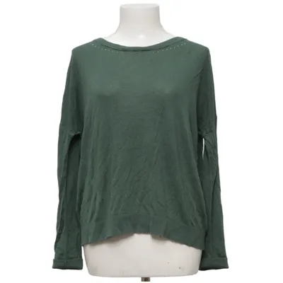 Sweater (Green) from WE Fashion Lyocell, Viscose