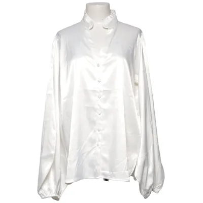 Bluse (Hvid) fra Blond Hour Elastan, Polyester