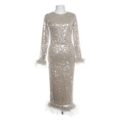 Cocktailjurk (Beige, Meerkleurig) van Alb Polyester