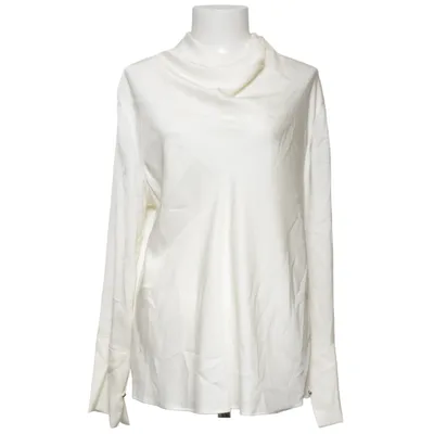 Blouse (Blanc) de Ahlvar Gallery Élasthane, Soie