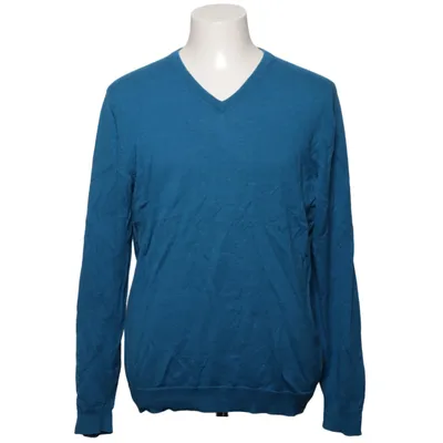 Pullover (Blue) from Hugo Boss Cotton, Wool