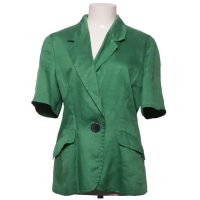Kavaj (Grön) från MaxMara Kupro, Linne