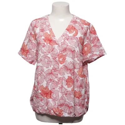 Top (White, Red) from Gabriella K. Viscose