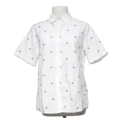 Chemise à manches courtes (Blanc, Rouge, Noir) de H. Moser Coton, Élasthane