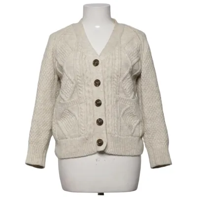 Cardigan (Beige) van Suzanna Acryl, Alpacawol, Polyamide